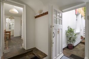 Front door to inner hallways- click for photo gallery